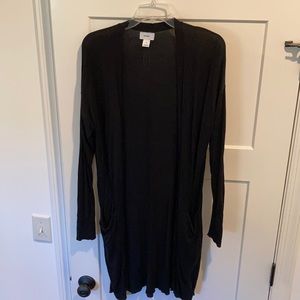 Old Navy Long Black Cardigan